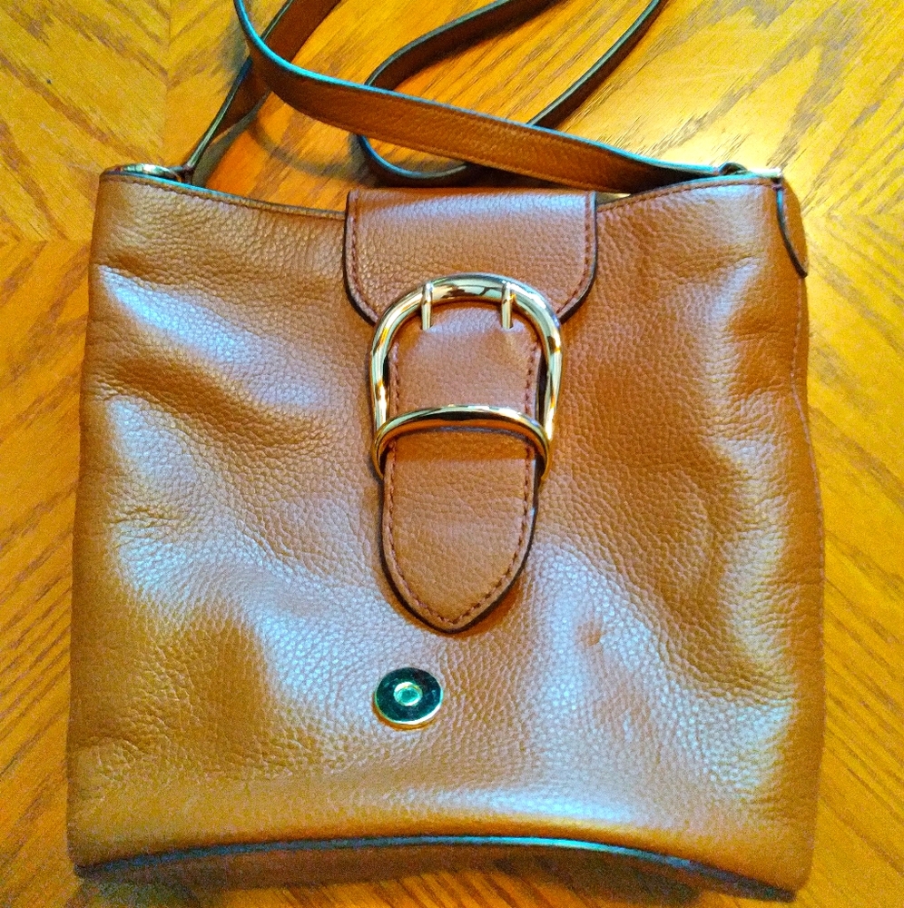 Ralph Lauren leather crossbody purse